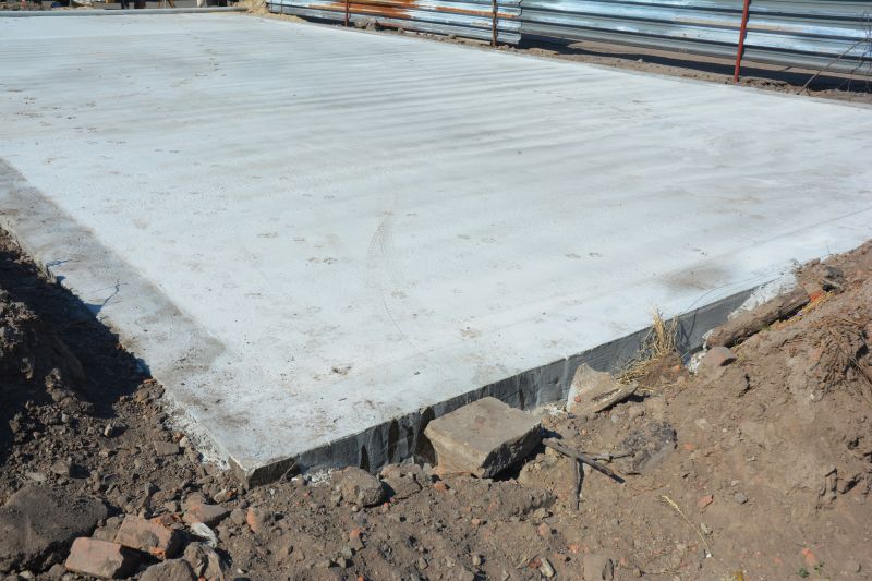 Cement Slab Installation