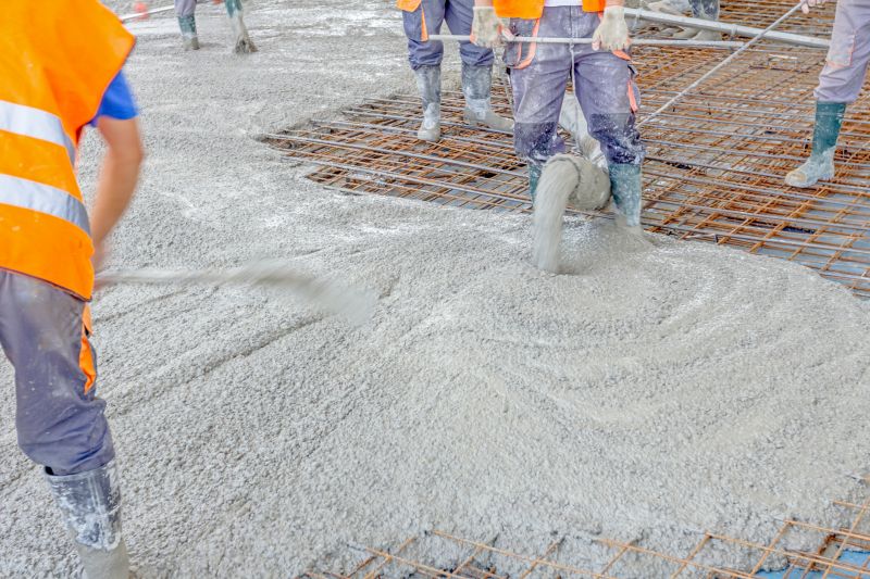 Concrete Slab Laying