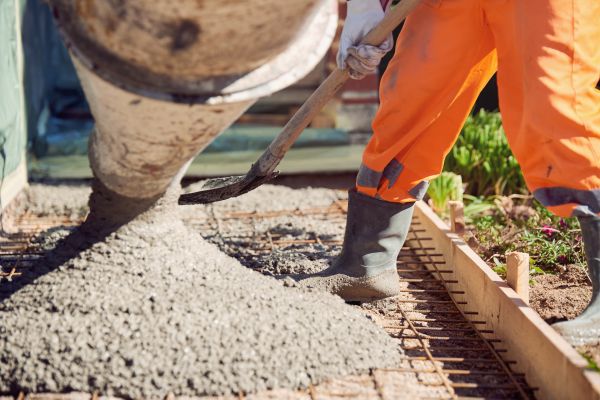 Poured Concrete Installation in Elk Grove