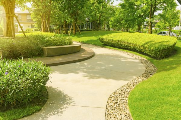 Cement Walkway Installation in Elk Grove