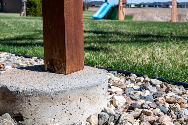 Deck Footing Installation in Elk Grove