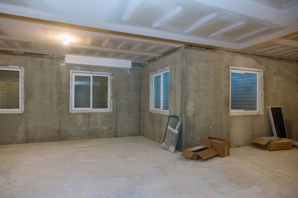 Basement Concrete Installation in Elk Grove