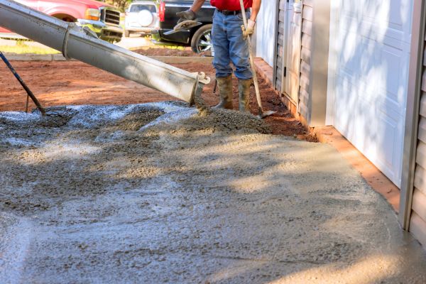Cement Driveway Pouring in Elk Grove