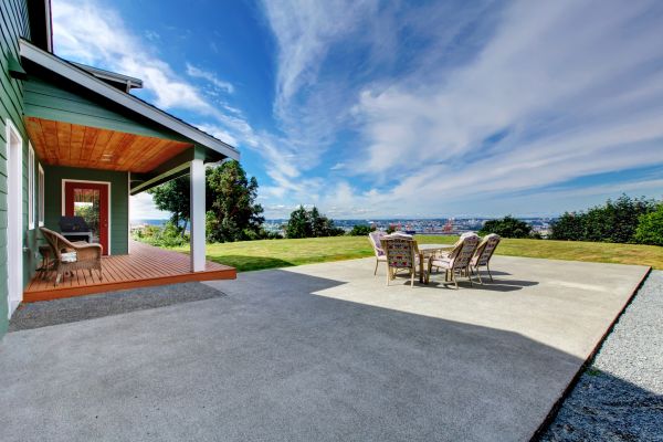 Backyard Concrete Paving in Elk Grove