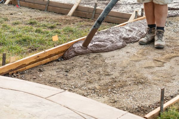 Concrete Deck Pouring in Elk Grove