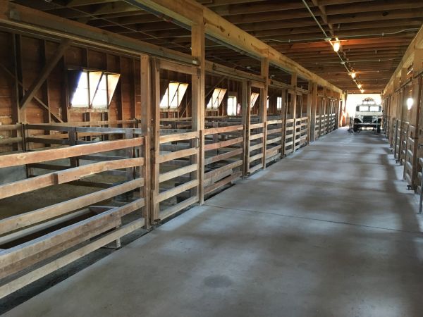 Barn Slab Construction in Elk Grove