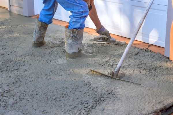 Driveway Slab Construction in Elk Grove