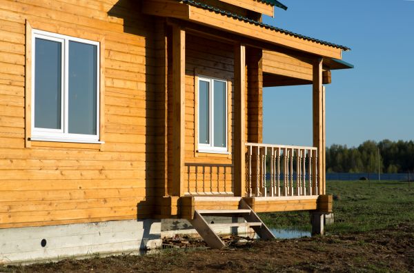 Cabin Footing Construction in Elk Grove