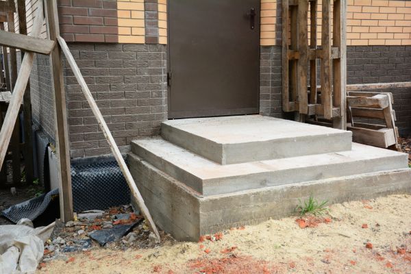 Cement Steps Construction in Elk Grove
