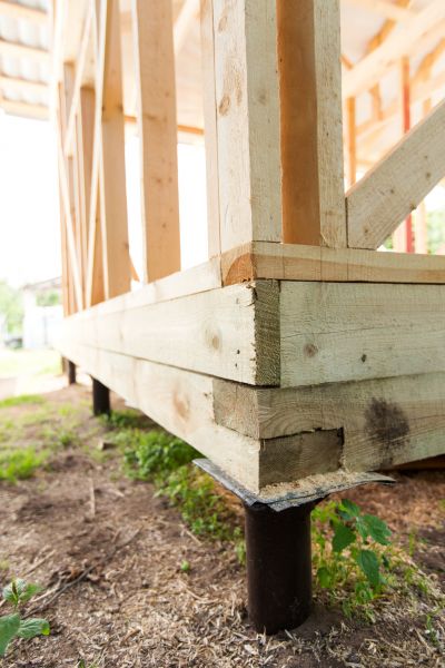Barn Footing Construction in Elk Grove