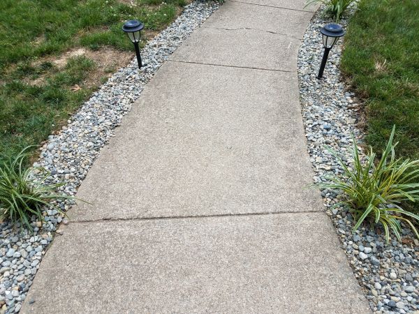 Cement Path Construction in Elk Grove