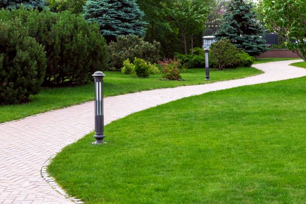 Backyard Sidewalk Installation in Elk Grove
